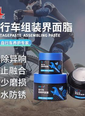 赛领自行车界面油脂山地公路车组装介面润滑脂剂花鼓中轴塔基