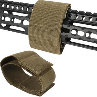 跨境亚马逊战术磁力吸附捆绑带2inch线材收纳整理弹力尼龙功能绳