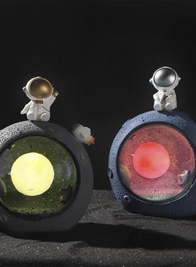 星系宇航员创意家居桌面摆件小灯客厅装饰品毕业礼物节日礼品