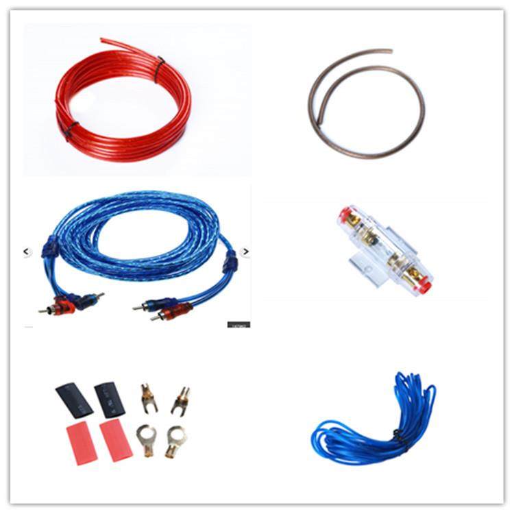 汽车功放套线车载改装线汽车音响低音炮套线电源线MD-7套线