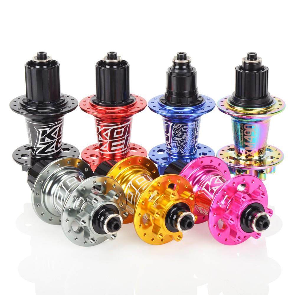 KOOZER花鼓XM490 6爪72响4培林山地自行车花鼓快拆桶轴28/32/36孔