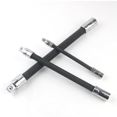 电扳手弹性接杆万向软轴快速棘轮扳手弹簧延长杆接力杆套筒加长杆