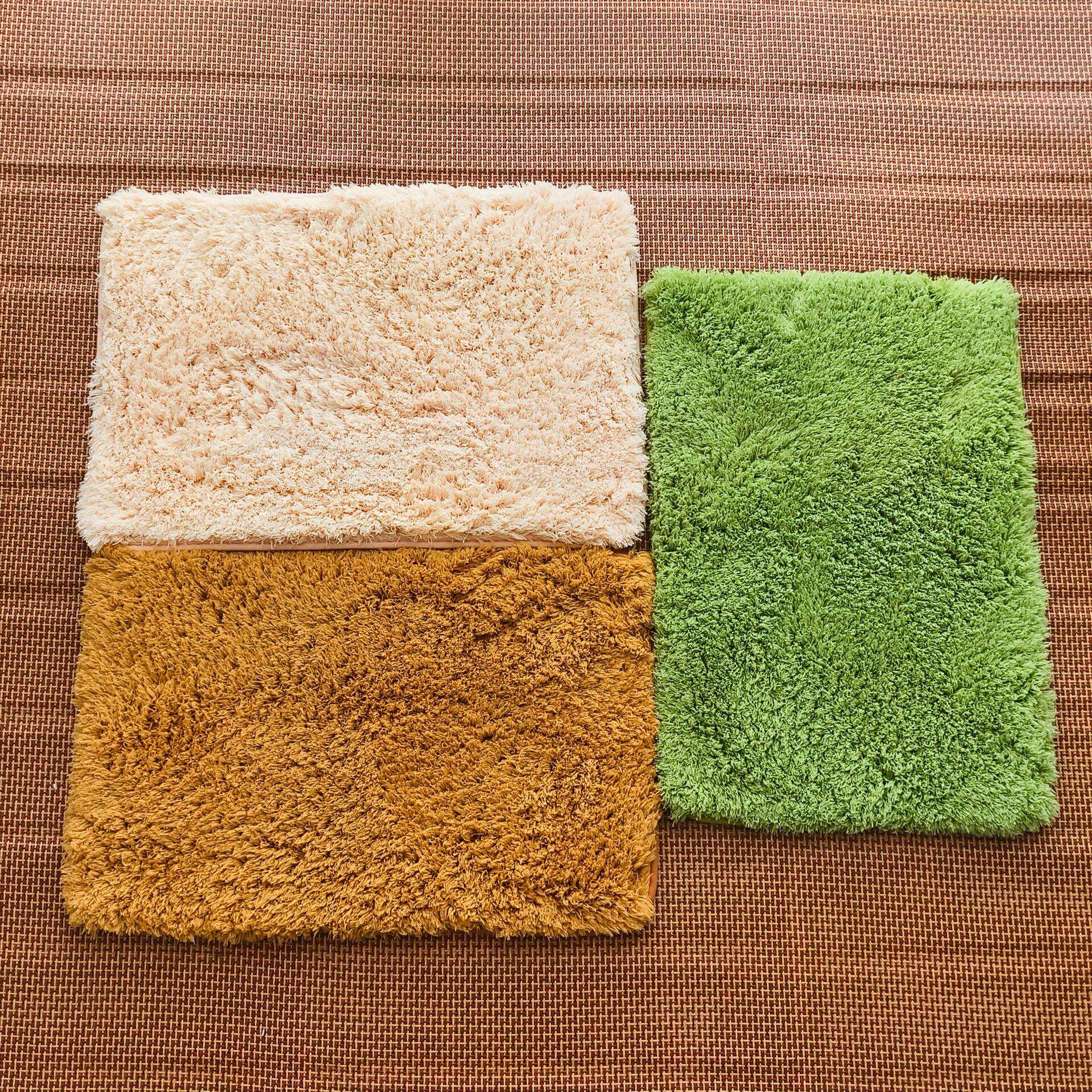 卫浴吸水进门地垫椭圆形地毯垫浴室门垫卫生间干湿分离卧室床边毯