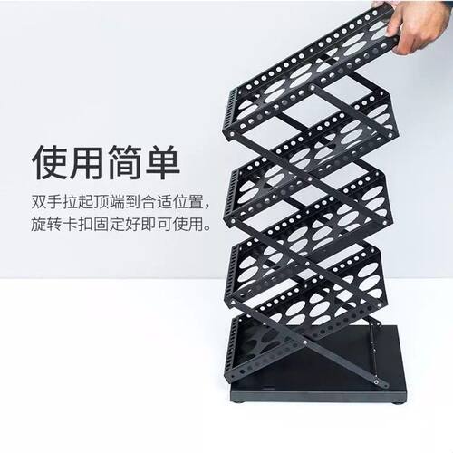 a4折叠展会资料架落地展示架子单页画册宣传中古书报刊杂志收纳架