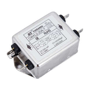 YUNSANDA单相交流EMI电源滤波器CW4EL2 10A 3A6A20A30A CW4L2