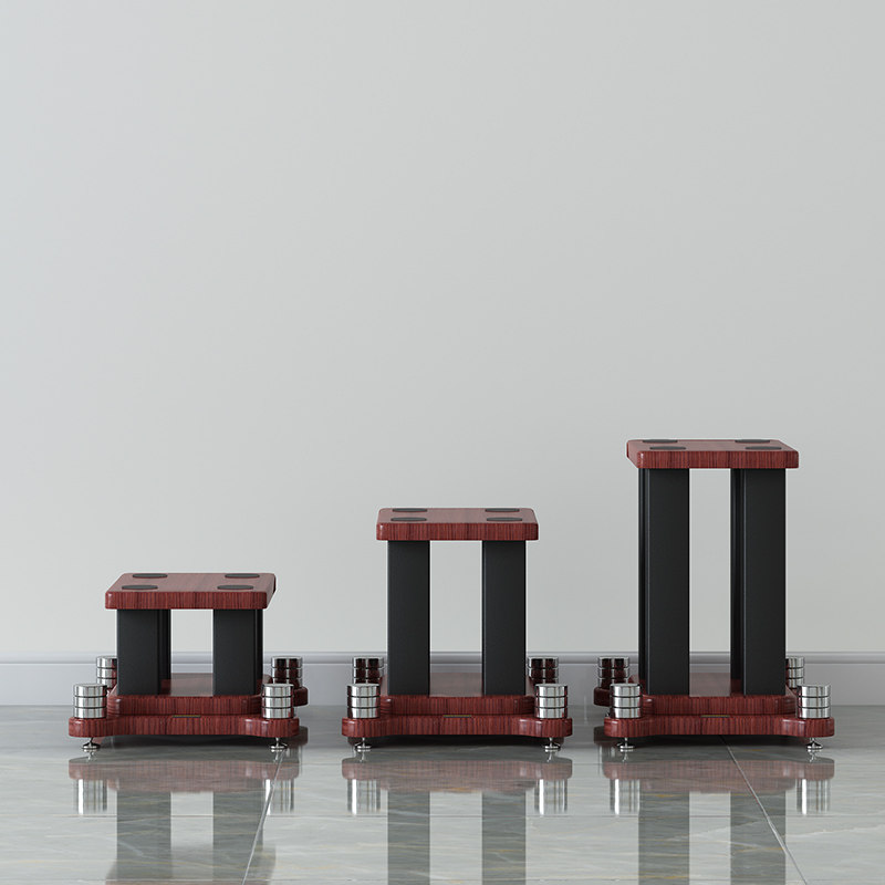 HIFI金属铁音箱脚架音箱支架音响支架落地环绕卫星箱架子书箱底座