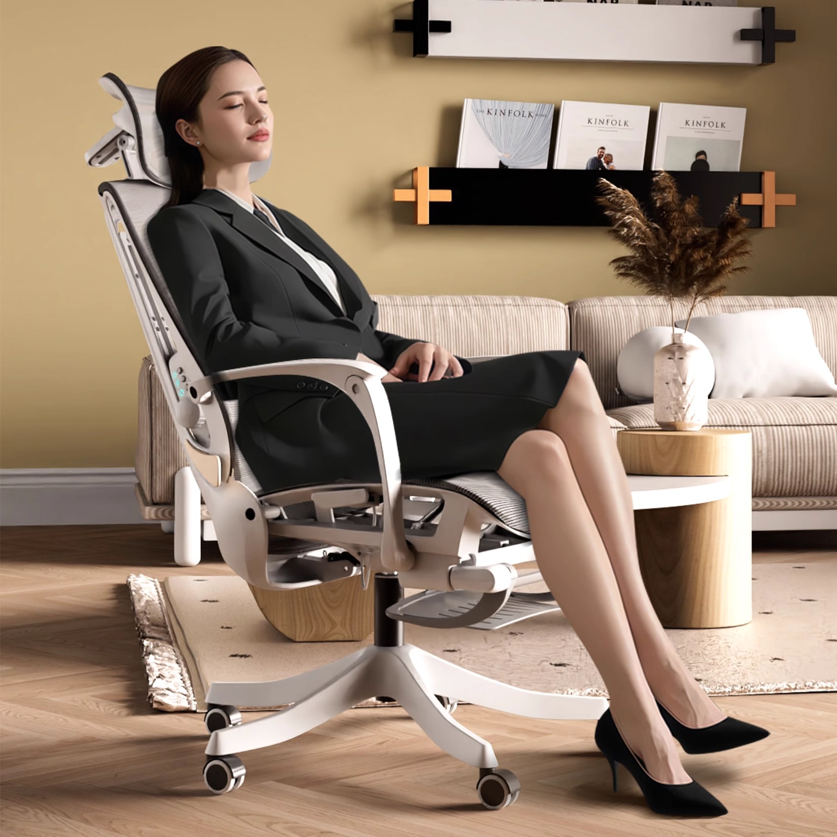 智能语音控制按摩人体工学椅