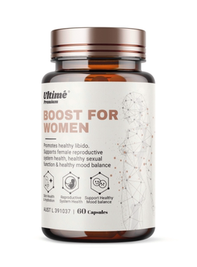 Ultime笛美至臻女士提升胶囊60粒 补充活力精力女性生活营养滋养