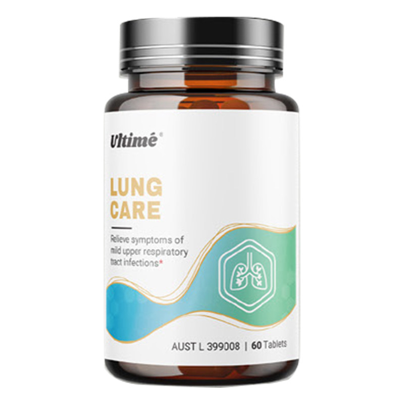 Ultime笛美畅呼吸清肺片 调理保养咽喉肺部舒缓呼吸咳嗽草本提取