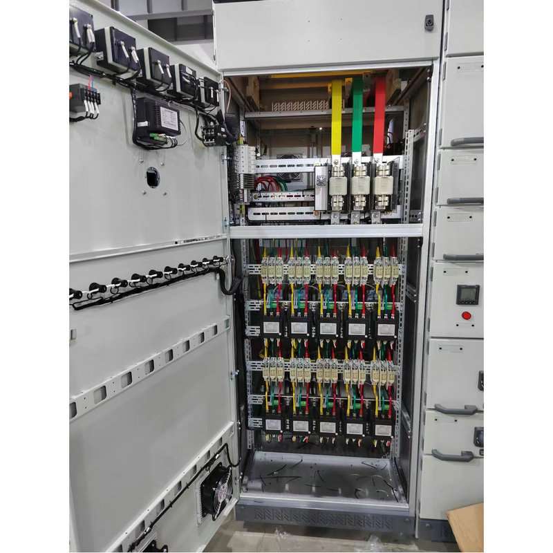 SVC开关配电柜智能自动低压无功电容补偿柜工厂电房进出线计量柜