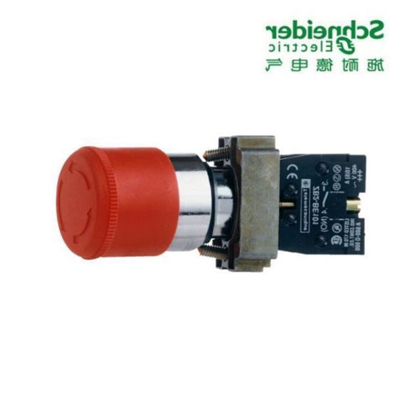 30mm蘑菇头急停按钮旋转复位XB2BS442C=ZB2BZ102C+ZB2BS44C