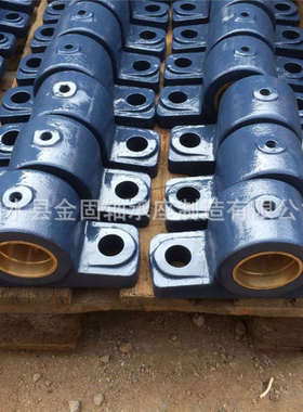 轴承座HZ030 HZ040 HZ045 HZ050系列整体式铜瓦滑动轴承座