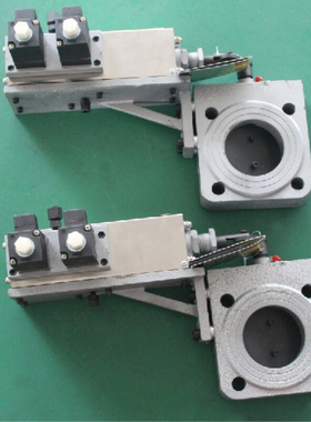 DQSW2气动双位蝶阀 烟气 炉气专用阀门 电动球磨双位铸铁蝶阀