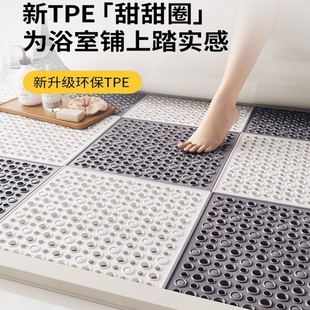 泥垫吸水卫生间硅藻地垫洗手间厕所速干家用防滑浴室垫子脚垫门口