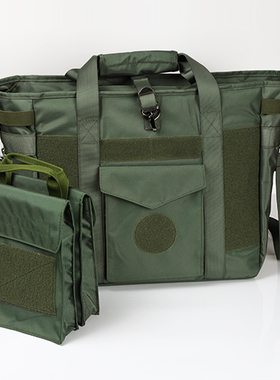 飞行员头盔包航展防水斜跨帆布肩商务电脑包大容量平板航空手提包