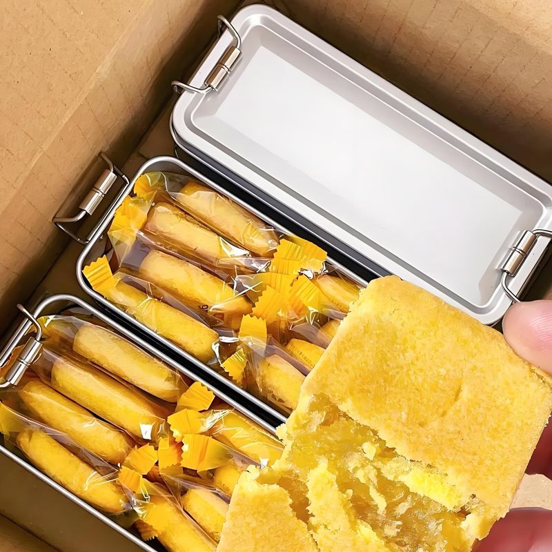 台湾师傅手艺铁盒子凤梨酥厦门风味特产零食早餐代餐食品点心糕点