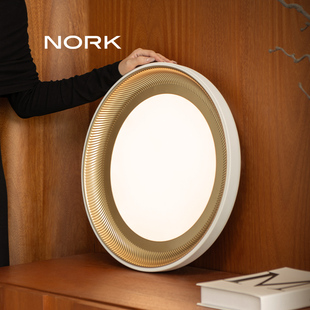 诺克星川卧室吸顶灯房间主卧led灯客厅主灯简约餐厅书房圆形顶灯