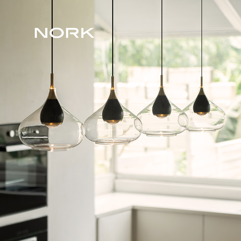 诺克黑珍珠餐厅吊灯2025新款吧台
