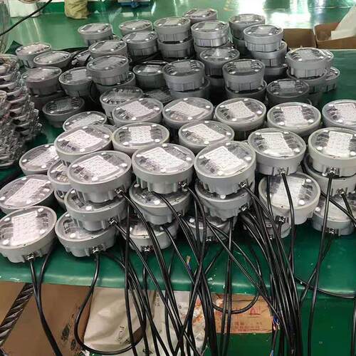 能厂双家铝合道金铸铝道钉路面突起太阳ZCI钉面发光警示诱导灯