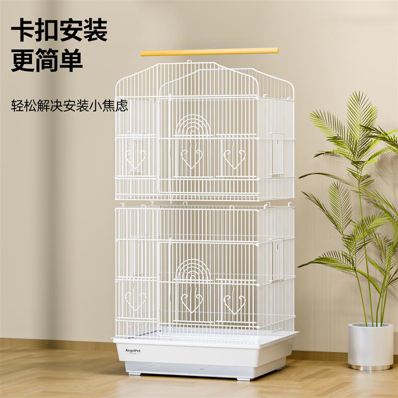 蜜袋鼯花枝鼠笼子大号易清理铁丝防逃逸蜜袋鼯飞鼠家用豪华别墅笼