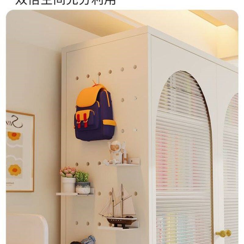 钢制书柜储物柜一体防尘收纳展示柜子家用学生儿童书架落地置物架