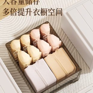 收纳箱衣柜内衣服整理箱家用大容量储物盒塑料透明收纳盒 抽屉式