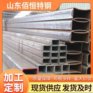 40x6080 100钢材方钢型材管材矩形管方管通大棚管热镀锌方管