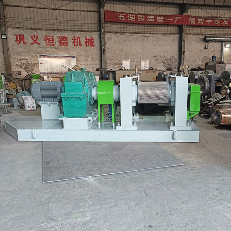 轮胎行业用大型橡胶破碎机 废旧轮胎回收胶粉设备 坚固耐用破胶机