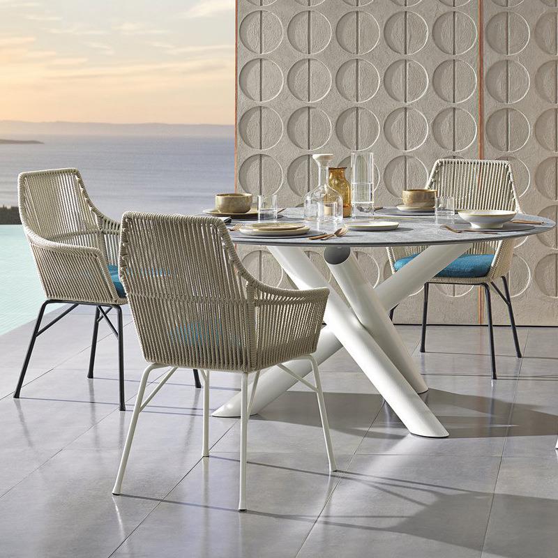 户外沙发别花园阳台闲藤制户外普林斯沙家具防水防晒庭墅院藤休编