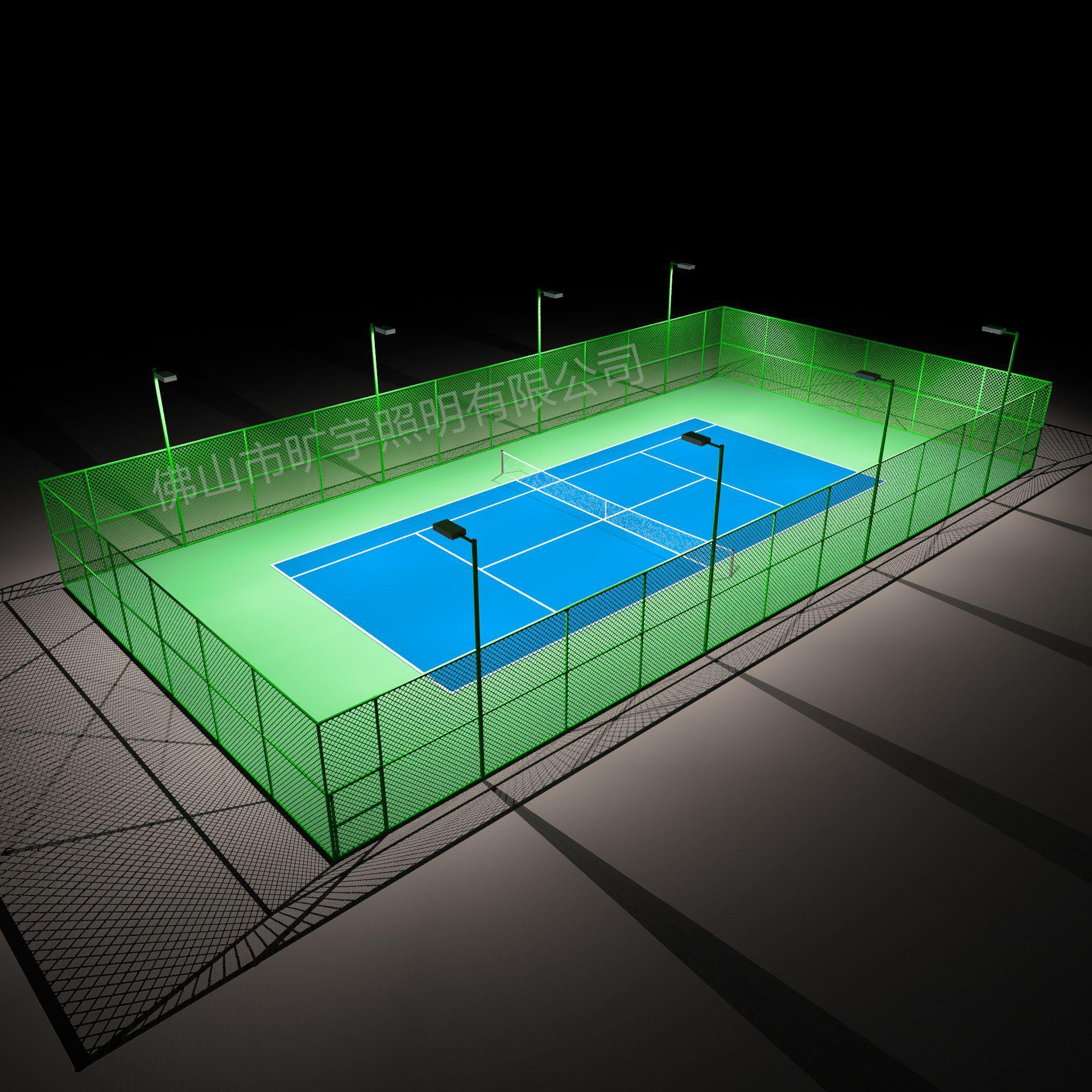 风雨网球场专业照明LED灯具免费设计灯光方案厂家五年质保投光灯