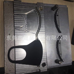 明显同款海绵口罩成型模具 热压机模具铝模钢刀一次成型 效率快