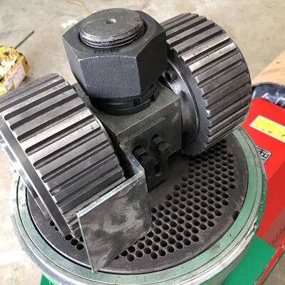 德国新款颗粒机压轮配件总成机械压辊干湿两用滚轮改装机头