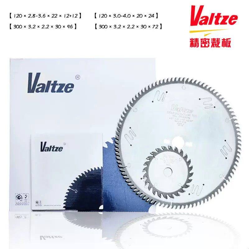 沃兹木工精密裁板锯推台锯锯片字母锯合金圆锯片12寸300*96/72齿