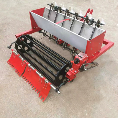 山东大蒜播种机四轮车带东北小根蒜种植机云南独蒜播种机种蒜机