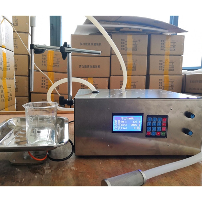 大剂量称重灌装机计量泵计重分装机液体叶面肥黄酒灌装机