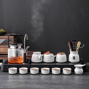 全自动一体式 xyt茶盘家用茶具套装 现代功夫烧水壶排水干泡台小型