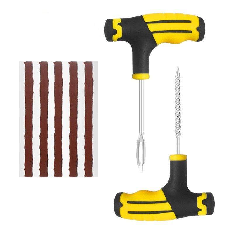 跨境热销摩托电动车汽车真空轮胎维修补胎套装 补胎工具便携应急