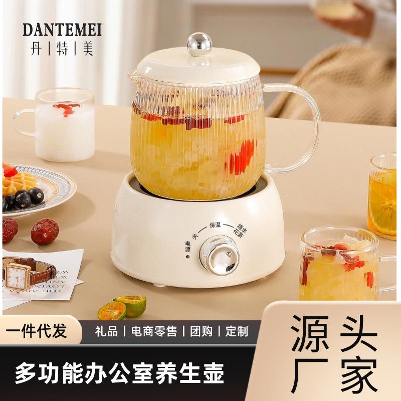 迷你养生壶小型办公室一人多功能家用烧水花茶壶养生杯电炖杯