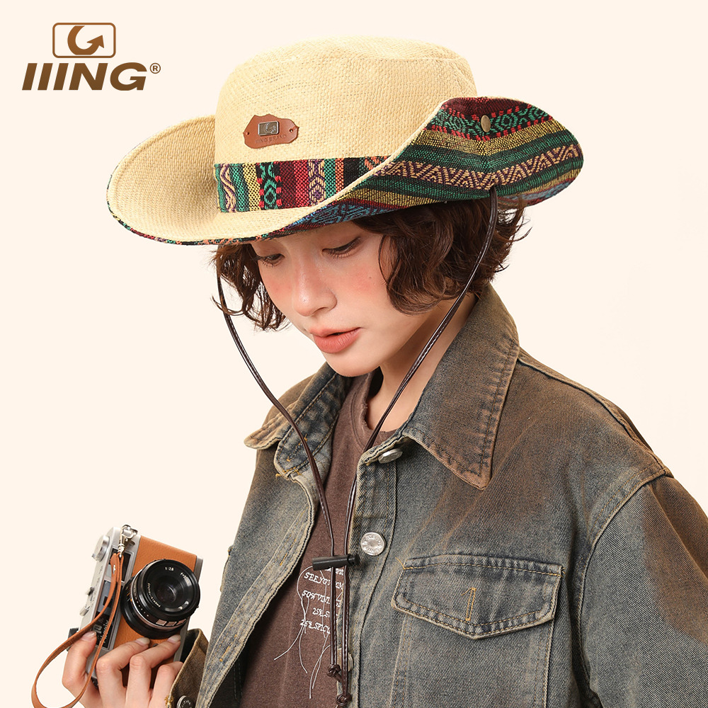 西部牛仔民族风登山民族风渔夫帽