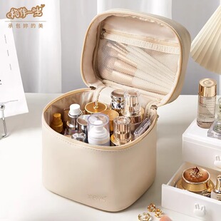 日本化妆包女大容量ins风便携式旅行洗漱包2025新款高端化妆品