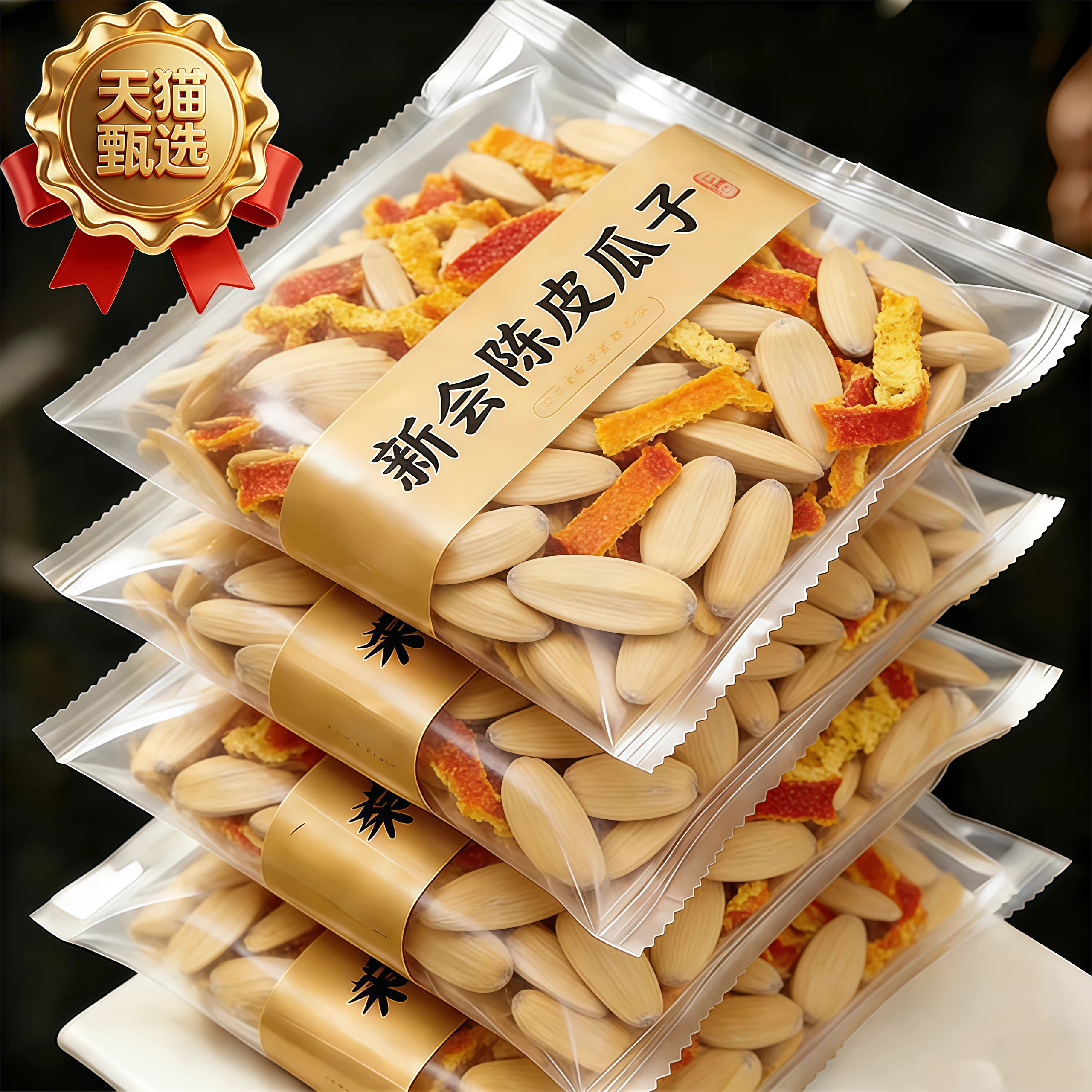 2025新货陈皮瓜子旗舰店无添加剂五香打手瓜子大颗粒零食年货炒货,零食/坚果/特产,瓜子,淘宝优惠券,粉丝福利购,淘宝优惠卷