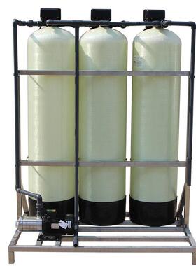 工业自来井水过滤 农村地下水除泥沙铁锰 净水处理设备4t吨时爆款