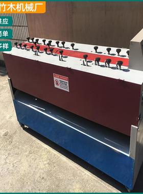 厂家供应天削筷机械双联竹筷机械二合一开片拉丝机