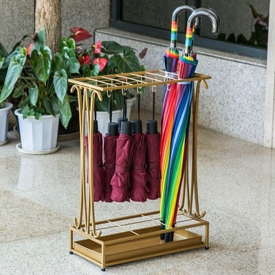 雨伞收纳架酒店大堂商用雨具伞架子创意门口放伞桶神器雨伞架家用