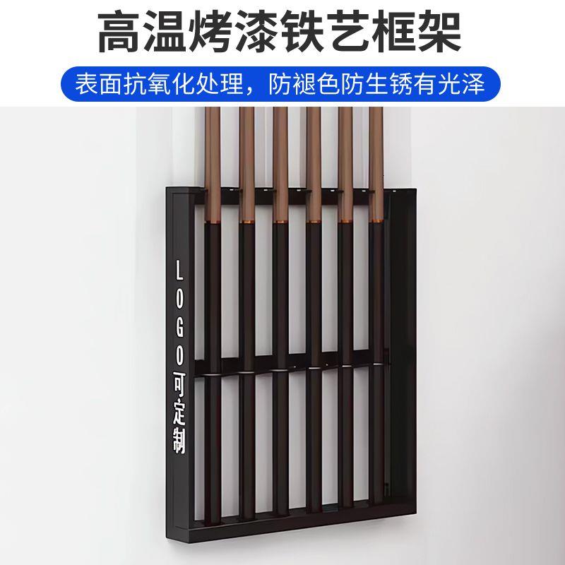 挂墙上壁挂式台球杆架收