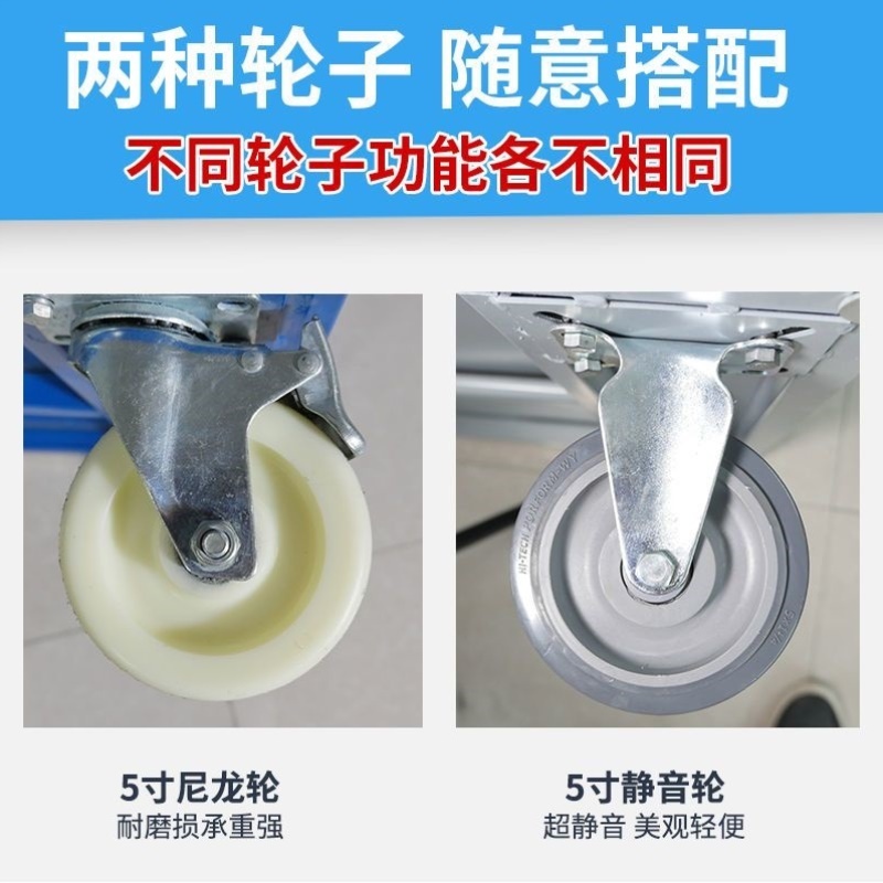 周转折叠拉货网格车搬运围栏推车快递物流分拣车间物料护栏平板车