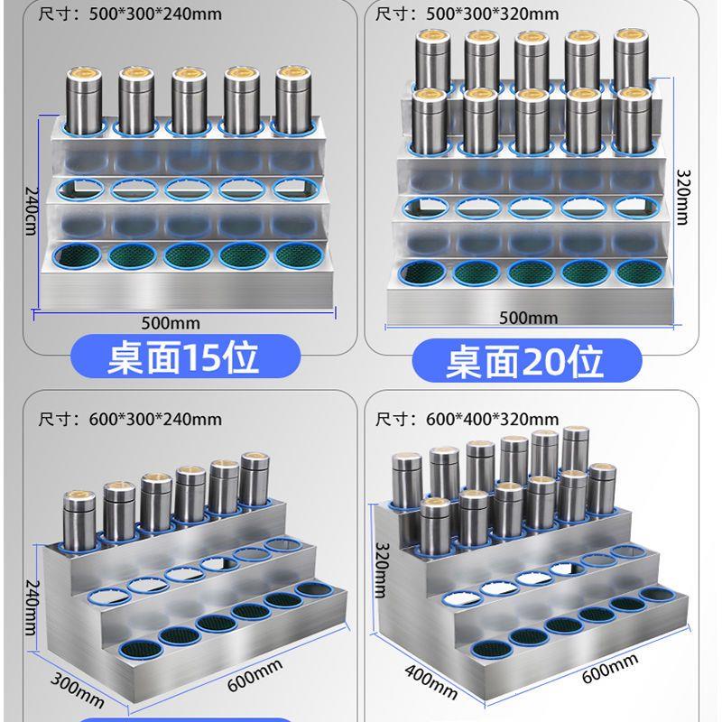桌面不锈钢工厂水杯多层