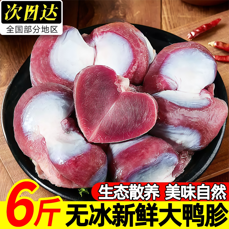 山东潍坊新鲜鸭胗卤货包邮
