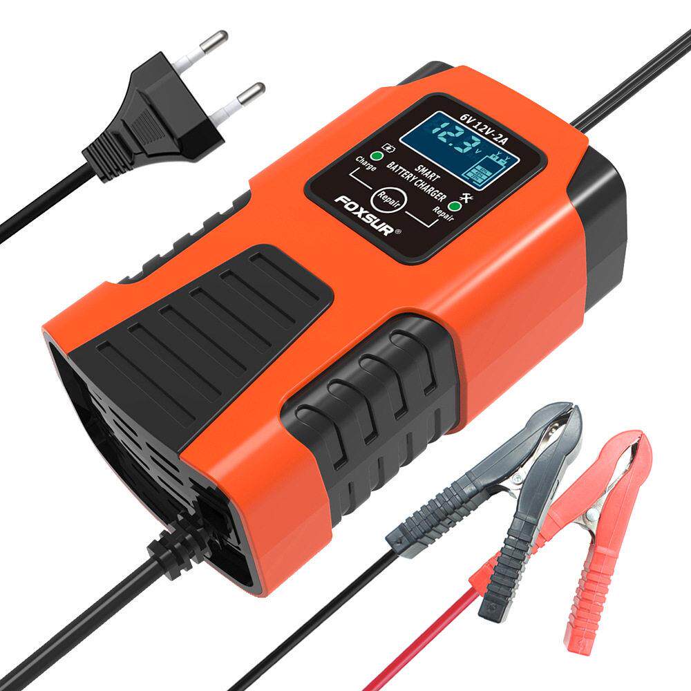 2A汽车摩托车6V12V电充电器全智能儿童玩具车蓄电池小车充电机