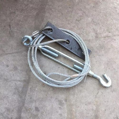 铝模板调平钢丝绳软之撑模板斜拉绳 钢丝调节器 铝模板专用钢丝绳